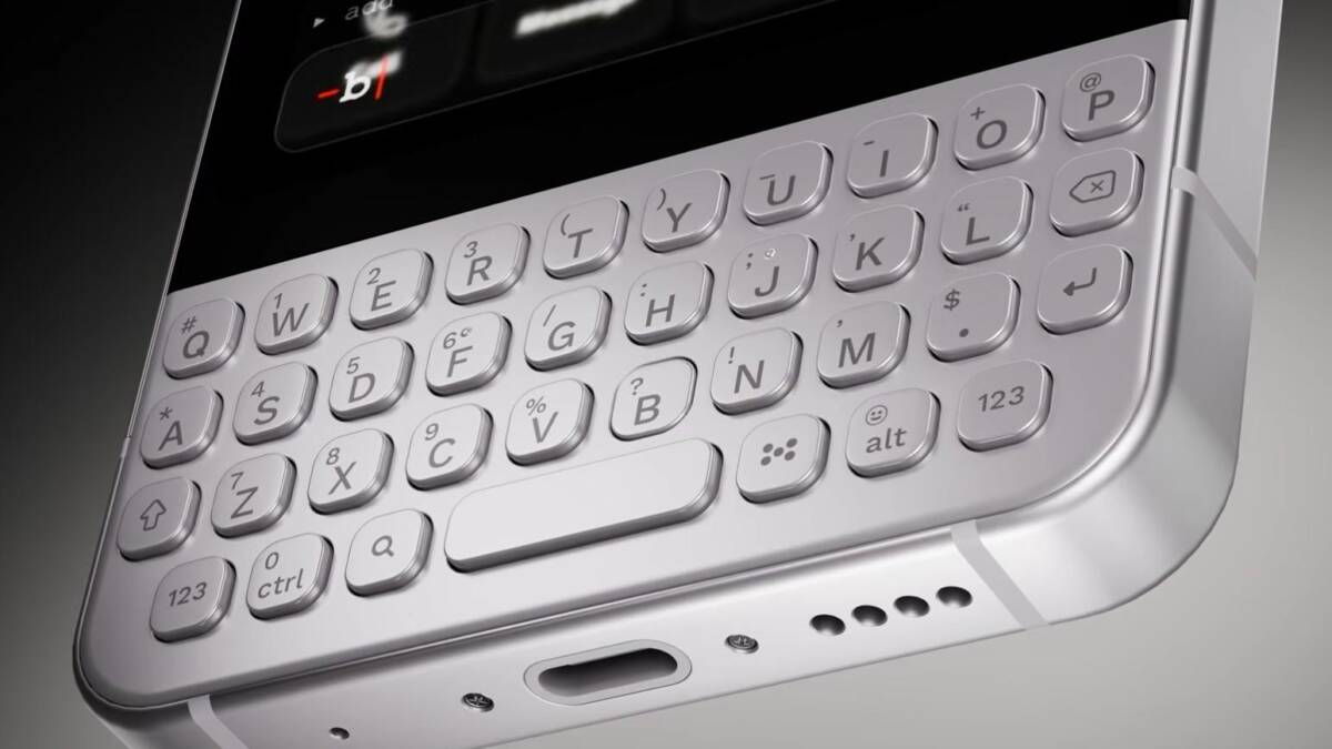 Клавиатура Minimal Phone 2 с белыми клавишами