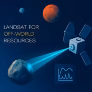 Лунные камни и космический спутник Landsat для ресурсов