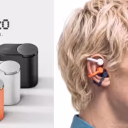 Наушники CMF Clip Pro получили гибкий C-bridge, LDAC и 10 часов работы 1 Черные и белые наушники CMF Clip Pro в ухе
