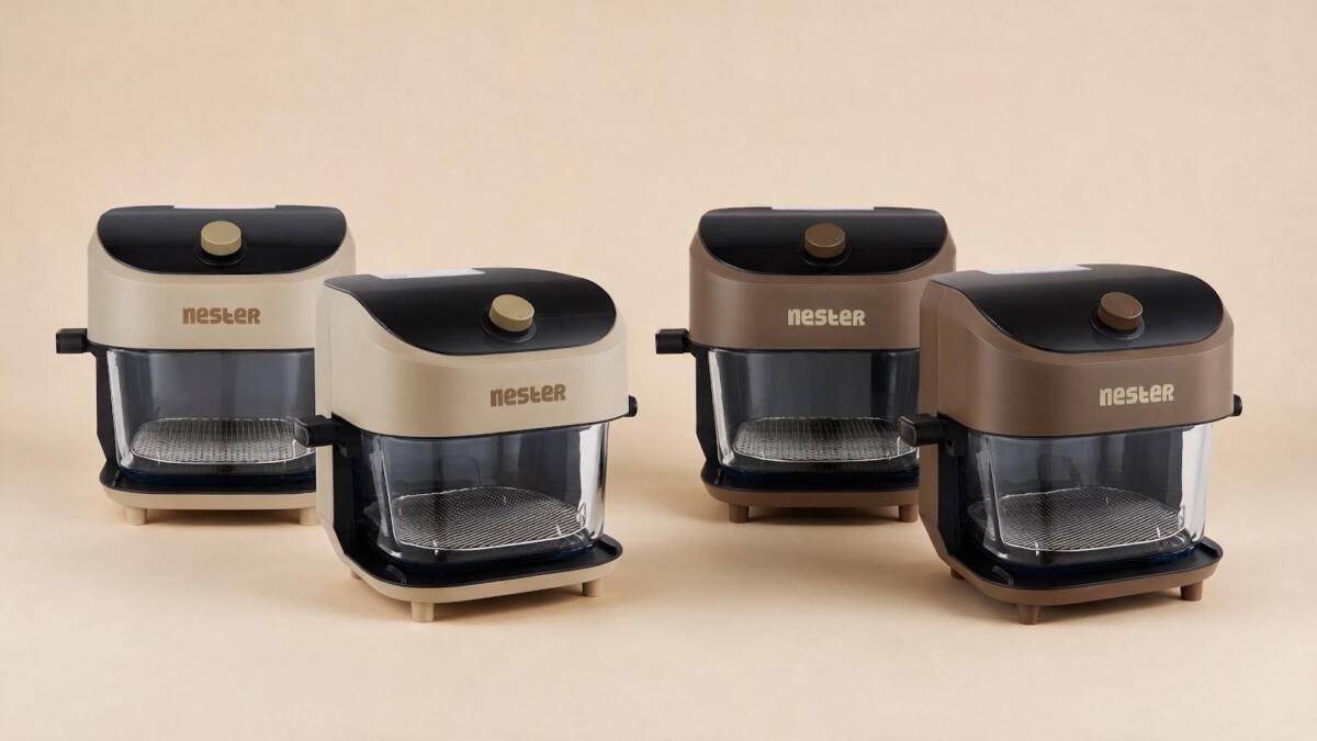 Nester представила стеклянную фритюрницу Home Cook 6,2 л с автоочисткой