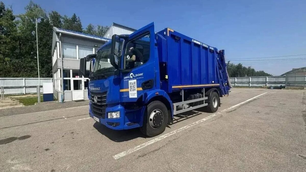 Новый мусоровоз КАМАЗ К5 вышел на испытания с кузовом на 18 м³