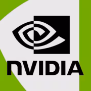 Nvidia вот-вот выйдет на выручку свыше $100 млрд за квартал 2 Логотип Nvidia с глазом и текстом Radeon зеленый фон