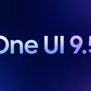 текст One UI 9.5 на тёмном фоне для Galaxy S27 Ultra