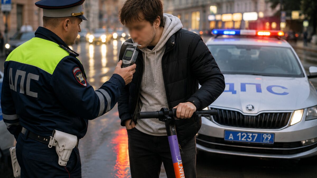 Пьяная поездка на электросамокате в Москве закончилась лишением прав и штрафом 45 тысяч рублей 1 Пьяная поездка на электросамокате в Москве закончилась лишением прав и штрафом 45 тысяч рублей