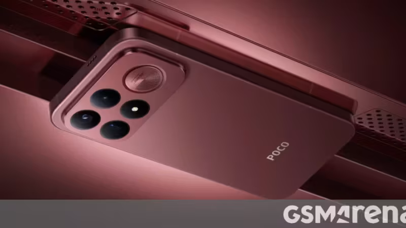 Poco подтвердила глобальный запуск серии F9 и показала дизайн смартфонов