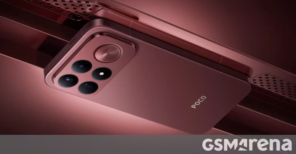 Poco подтвердила глобальный запуск серии F9 и показала дизайн смартфонов