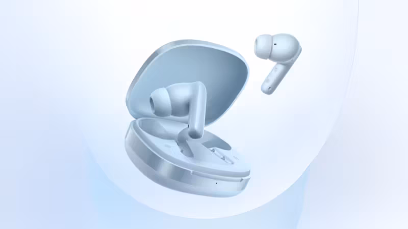 Беспроводные наушники QCY T13 Pro в кейсе