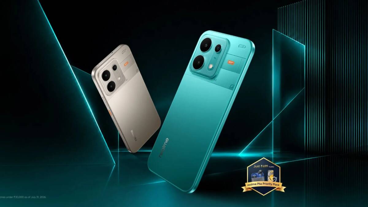 Realme P4s 5G выйдет 26 августа с Dimensity 7400 Ultra и батареей на 8 000 мА·ч