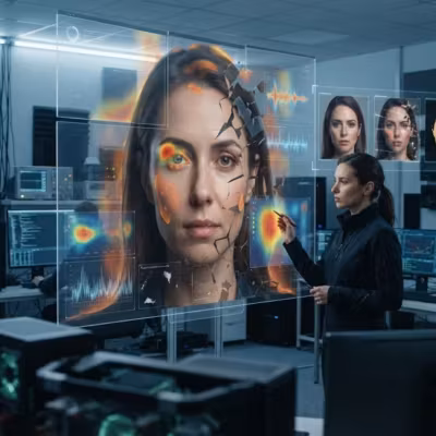 RealorRender научилась искать дипфейки, заново создавая изображение 7 группа специалистов в лаборатории RealorRender занимается анализом дипфейков используя 3D моделирование