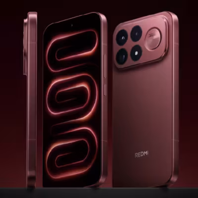 новый смартфон Redmi K100 Pro Max спереди и сзади