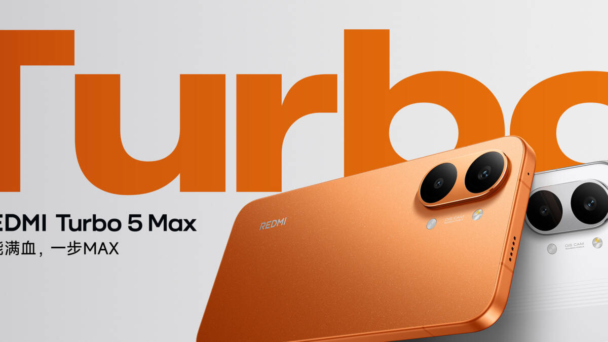 Рекламный баннер Redmi Turbo 5 Max смартфон