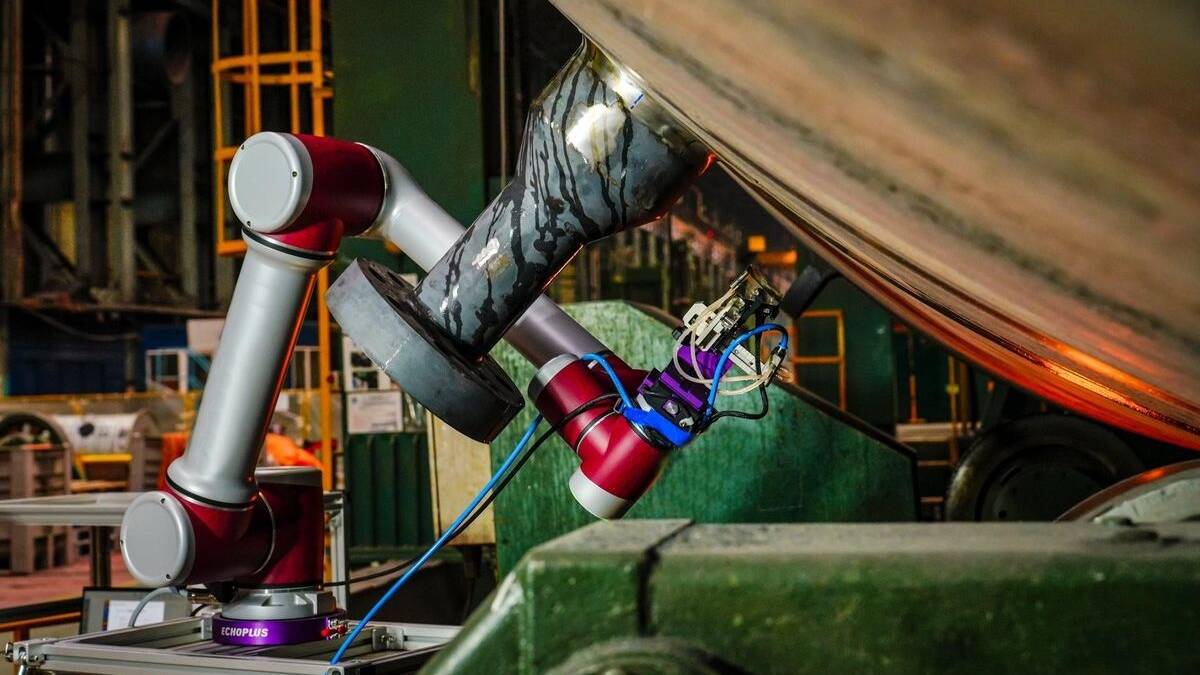 Робот на «Атоммаше» ищет дефекты в оборудовании для АЭС на 30% быстрее человека
