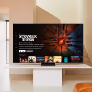 умный телевизор Samsung с интерфейсом Netflix и приставками