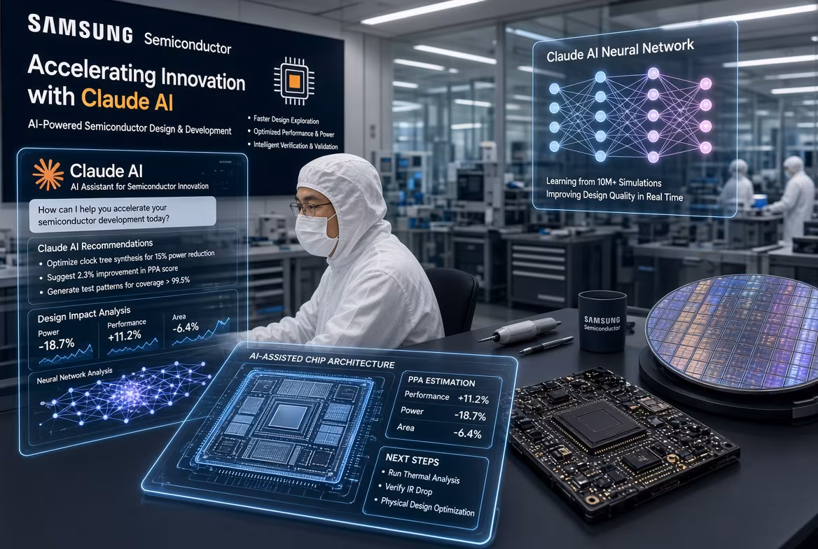 Samsung использует ИИ при разработке чипов и сокращает сроки с месяцев до дней 1 Samsung использует ИИ при разработке чипов и сокращает сроки с месяцев до дней