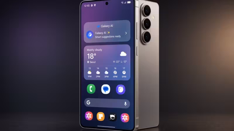 Смартфон Samsung Galaxy S26 Ultra с тремя камерами