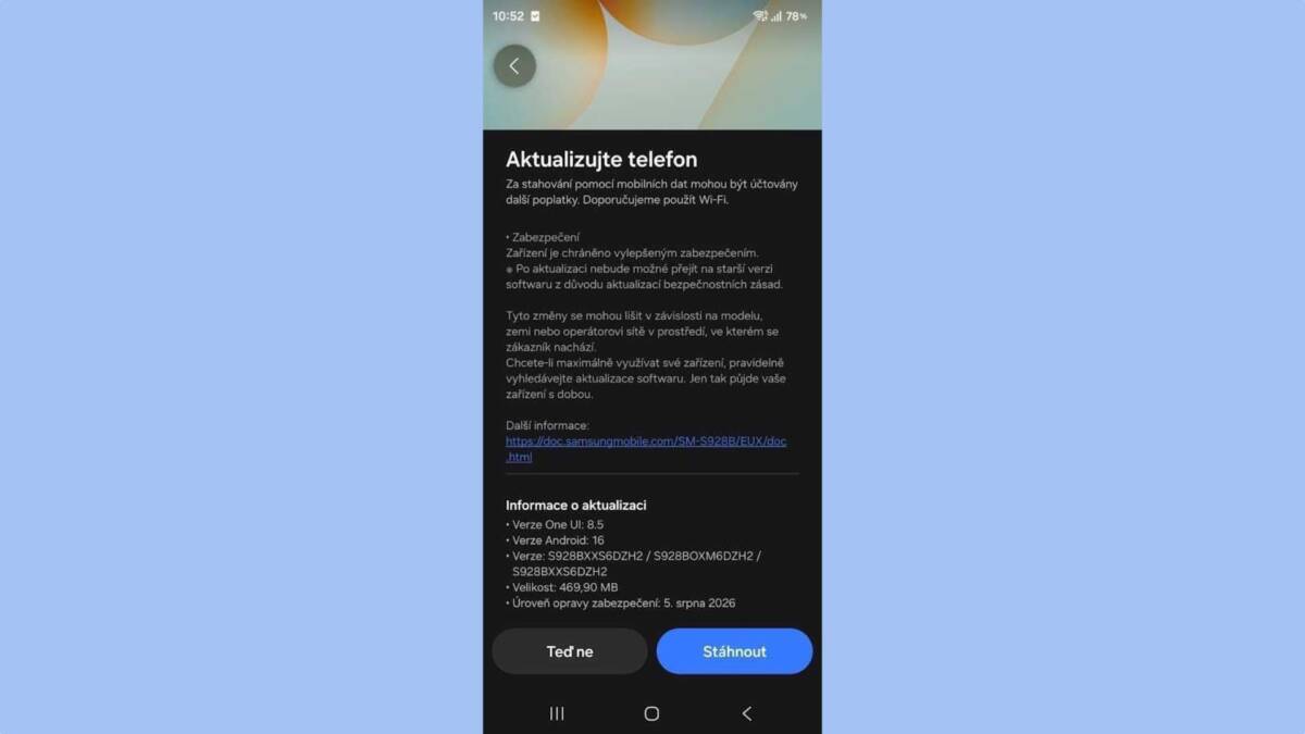 Samsung выпустила августовский патч для Galaxy S24 в Европе 3 Обзор обновления для Galaxy S24 Samsung