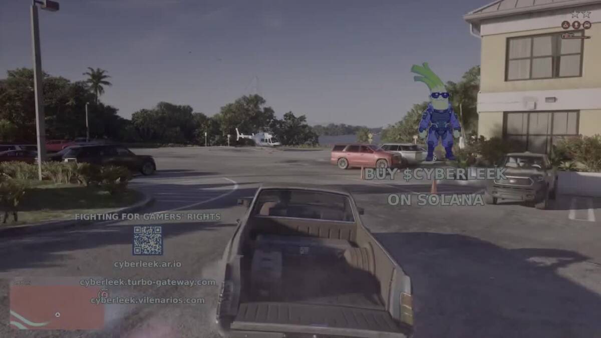 Слив GTA 6 показал баскетбол, драку и шесть звёзд розыска