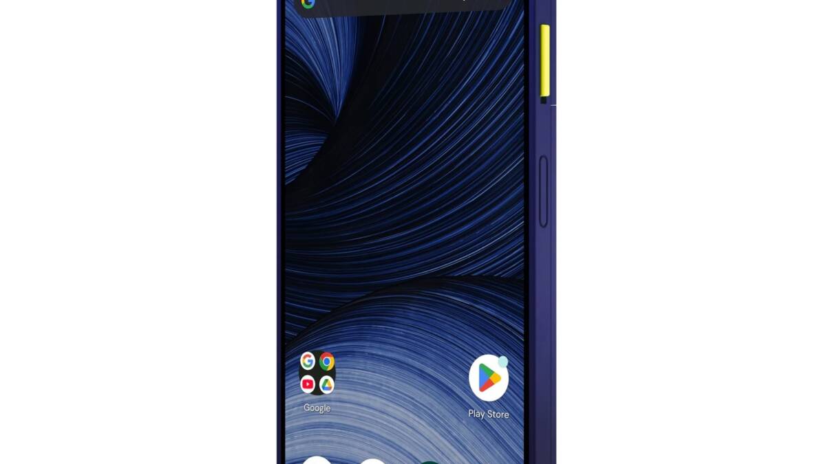 смартфон Fairphone 6+ боковой вид экран диагональ