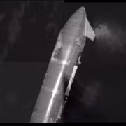 Оболочка спутника Starlink V3 в космосе