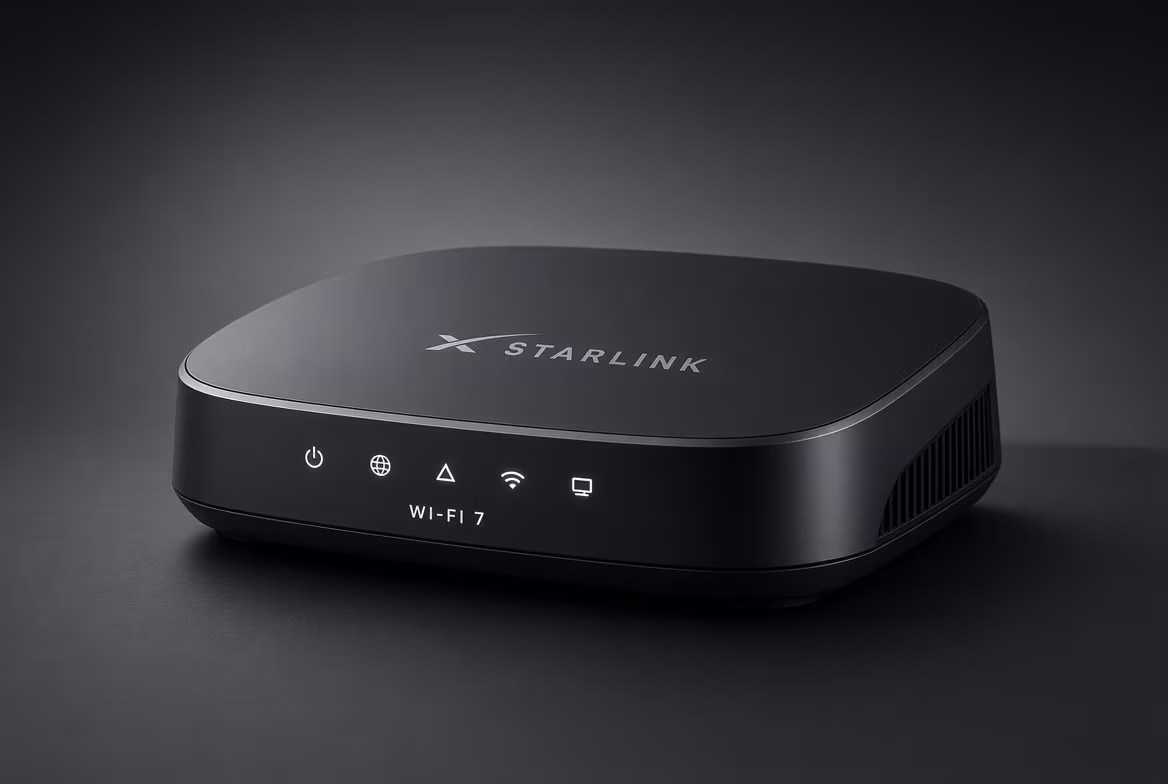 SpaceX выпустила первый роутер Starlink с Wi-Fi 7 и USB-C 1 SpaceX выпустила первый роутер Starlink с Wi-Fi 7 и USB-C