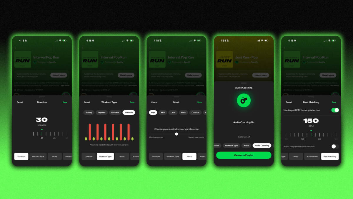 Spotify запустила Running Mode на Android