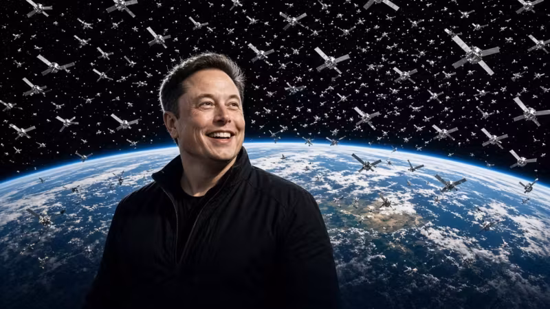 Спутники Starlink и человек в космической среде