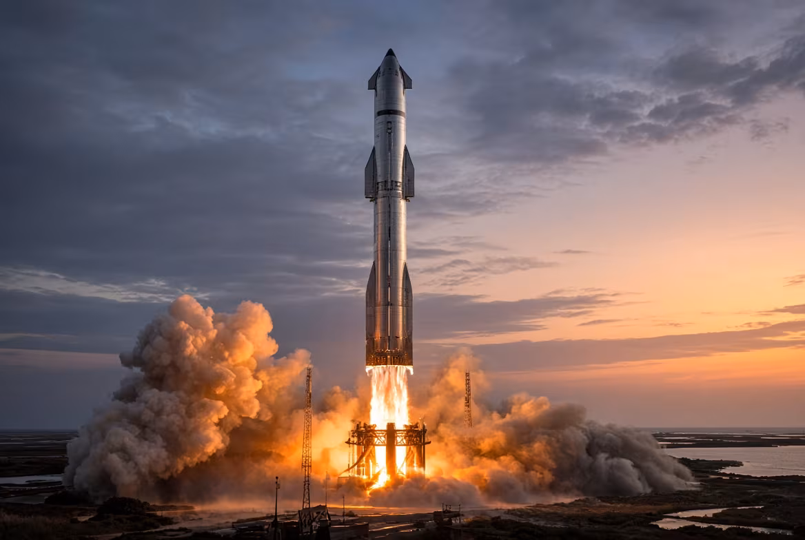 Starship могут запустить на орбиту не ранее 15 сентября 1 Starship могут запустить на орбиту не ранее 15 сентября