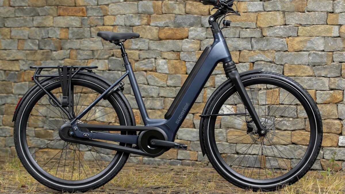 Superior выпустила городской электровелосипед eWAY 6.1 с мотором Bosch и вилкой с одним амортизатором
