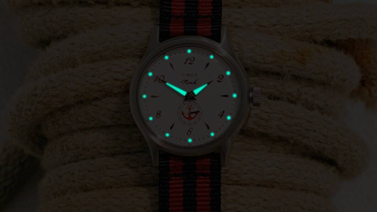 Часы Timex MK1 Anchor с светящимися стрелками