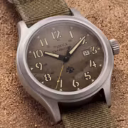 Timex Expedition Sierra часы на песке с зеленым ремешком