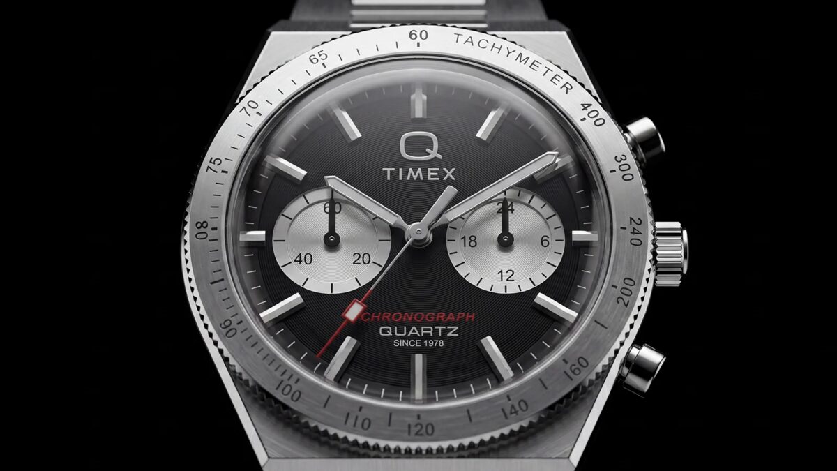 Timex выпустила три хронографа 36 мм в стиле 1970-х 11 Тимекс хронограф 36 мм черный циферблат пластиковые стрелки