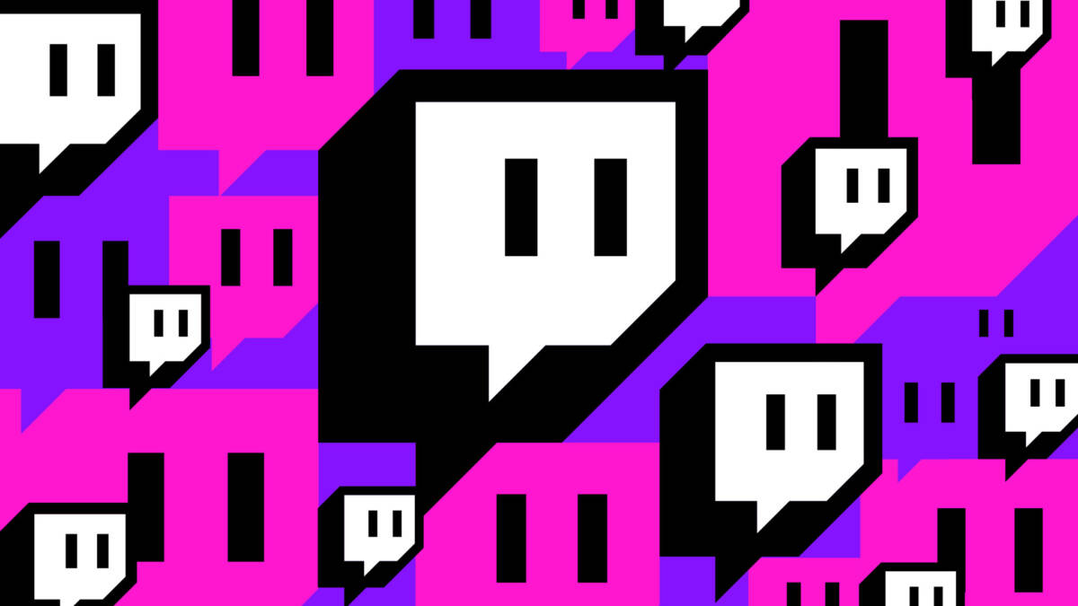 Пиксельное изображение с логотипами Twitch и изображениями чатов Twitch разрешил отключить обучение Amazon