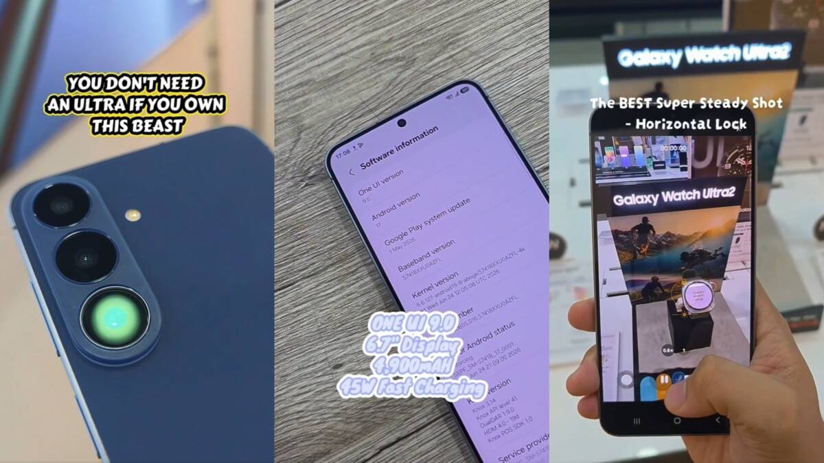 В сети показали Galaxy S26 FE с новым блоком камер и Android 17