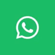 логотип WhatsApp на зеленом фоне с белым телефоном в чатовой речи