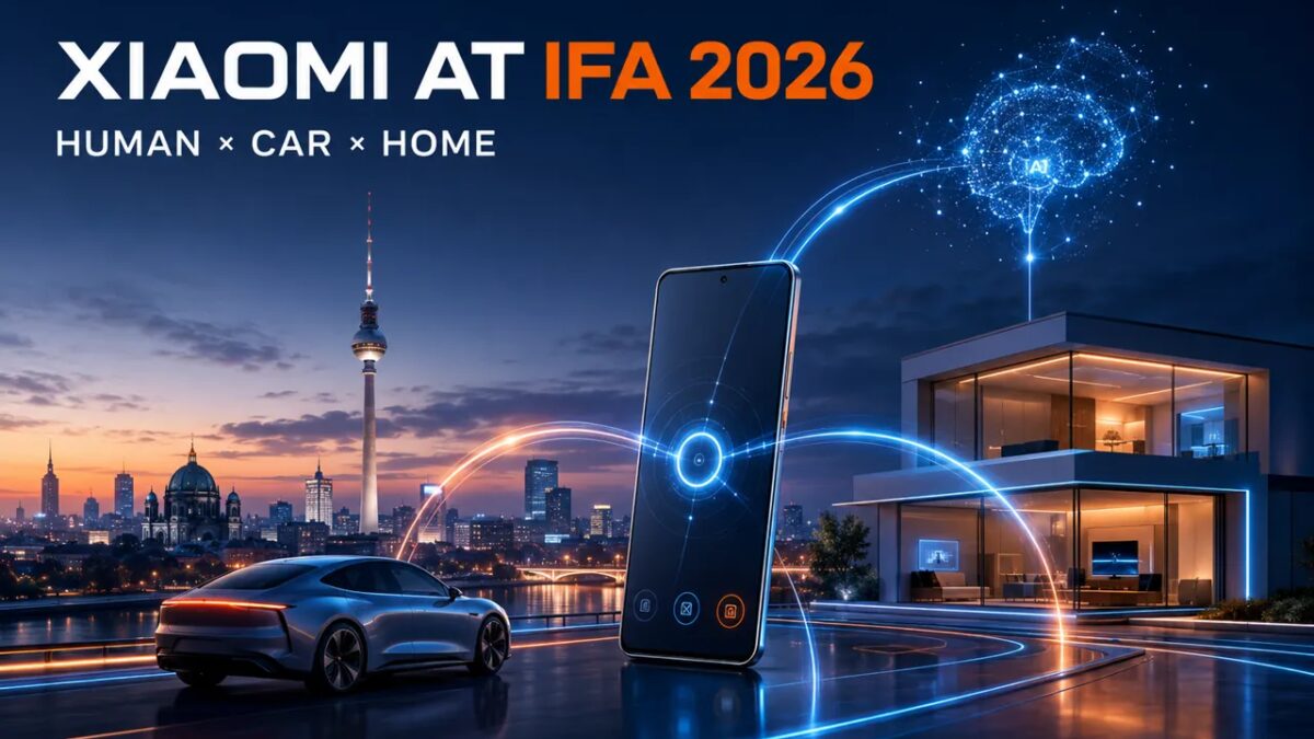 Xiaomi впервые выйдет на IFA 2026 с экосистемой Human × Car × Home 3 Представление Xiaomi IFA 2026 с автомобилем и смартфоном