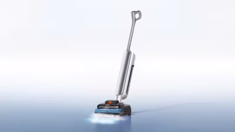Беспроводной поломоечный робот Xiaomi Mijia Wireless Floor Scrubber 5 Pro Foam Edition с пеной