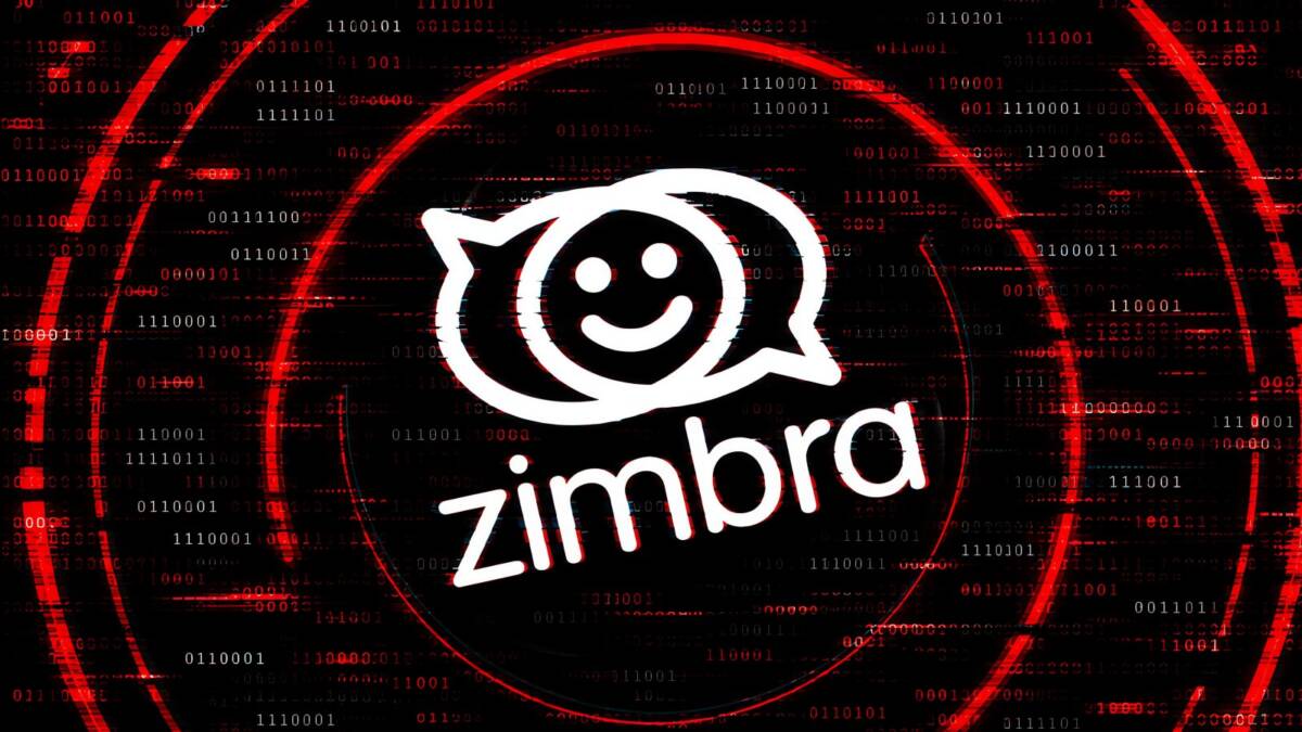 Zimbra выпустила 10.1.20 с исправлением критической уязвимости SNMP 2 Логотип зимбра на фоне цифровых данных с красными кругами