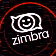 Zimbra выпустила 10.1.20 с исправлением критической уязвимости SNMP 1 Логотип зимбра на фоне цифровых данных с красными кругами