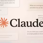 Более 2000 плагинов и коннекторов собрали в каталоге Claude Marketplace 2 Размытый экран с чат-окнами и надписью Claude Marketplace