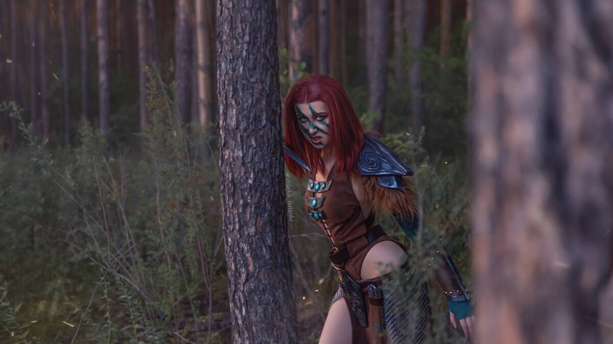 Российская модель показала косплей Эйлы Охотницы из The Elder Scrolls 5