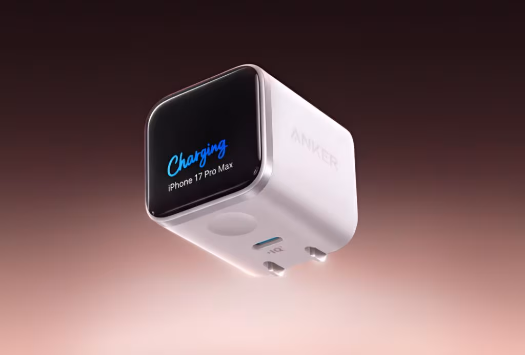 Anker показала зарядку с экраном, распознаванием iPhone и защитой аккумулятора 1 Anker показала зарядку с экраном, распознаванием iPhone и защитой аккумулятора