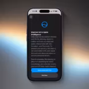 Экран iPhone с настройками улучшения Siri и Apple Intelligence