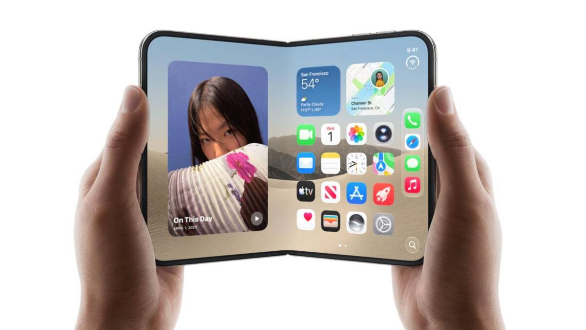 Apple представила складной iPhone Duo с экраном 7,6 дюйма и защитой IP68