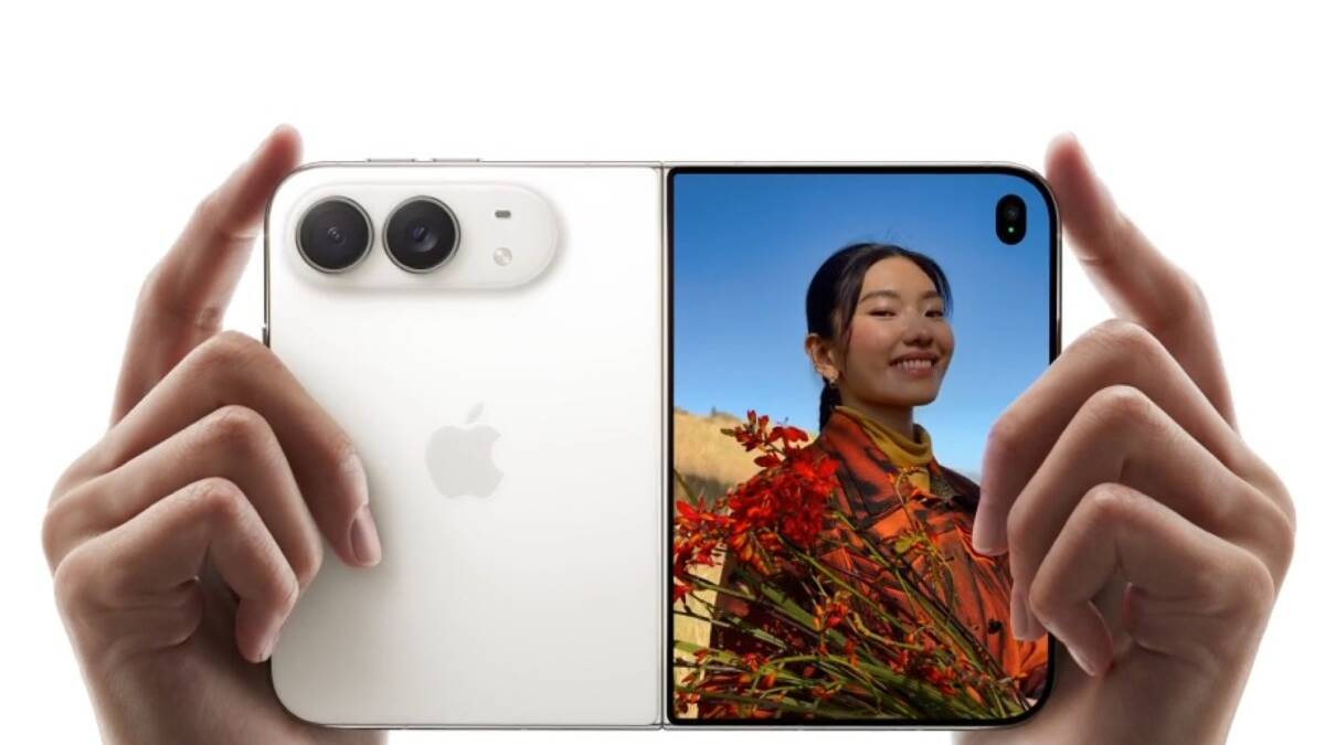 Складной iPhone 15 Pro Max с две камеры