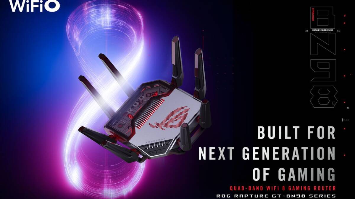 Asus начала предзаказ Wi-Fi 8-роутера ROG Rapture GT-BN98 Pro в Канаде 4 Игровой маршрутизатор ASUS ROG Rapture GT-BN98 с антеннами Wi-Fi 8