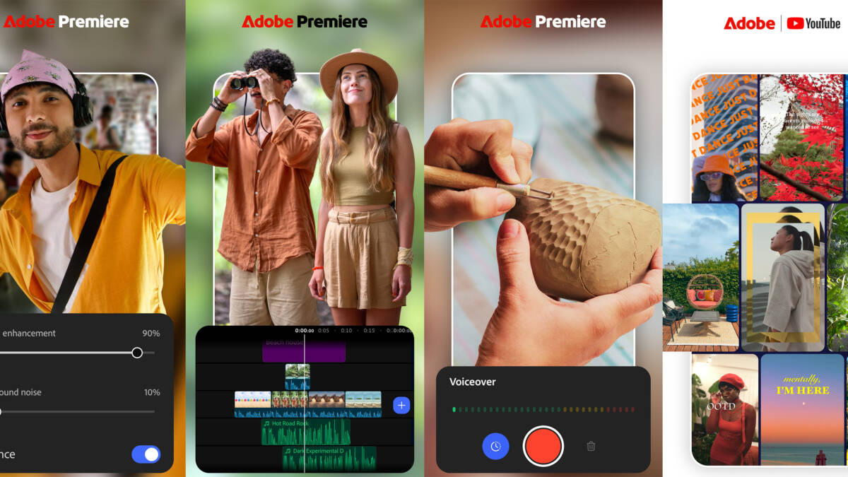 Бесплатный Adobe Premiere для Android получил многослойный монтаж и экспорт в 4K
