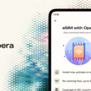 3 ГБ на три дня: браузер Opera для Android получил бесплатную eSIM 1 Экран смартфона с приложением Opera и eSIM для Android