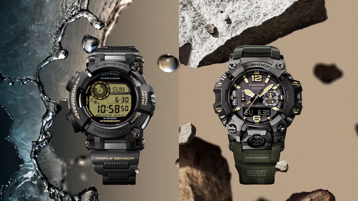 Casio показала премиальные Frogman и Mudmaster для суровых условий 3 Casio G-Shock Frogman и Mudmaster часы в природе