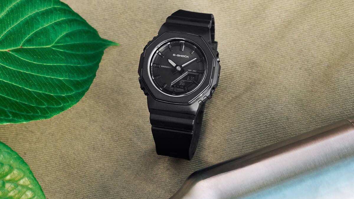 Casio выпустила компактные G-Shock GMA-P2110B за ₹9 195 в Индии 7 Чёрные часы Casio G-Shock GMA-P2110B