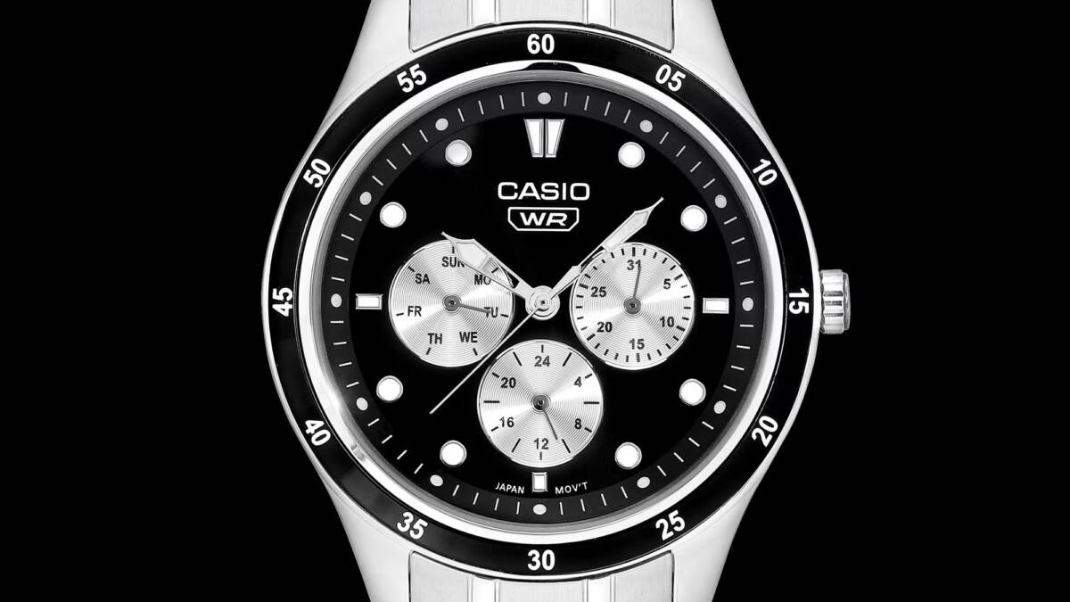 Casio выпустила в Индии 3 стальные модели часов MTP-SN4KD за ₹4 995 5 Часы Casio MTP-SN4KD с металлическим браслетом